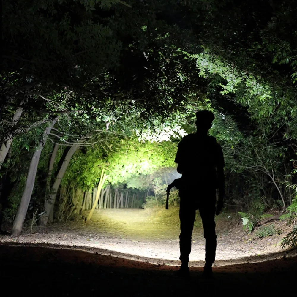 Clearance Super Powerful LED Flashlight for Bicycle 3*XHP70 Tactical Torch Waterproof Lamp Night Vision Ultra Bright Lantern Outdoor Camping Dropshipping # 4