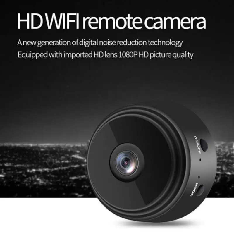 A9 Mini Camera WiFi 1080p Night Version Micro Voice Recorder Wireless Camcorders Video Surveillance IP 2021 | Электроника