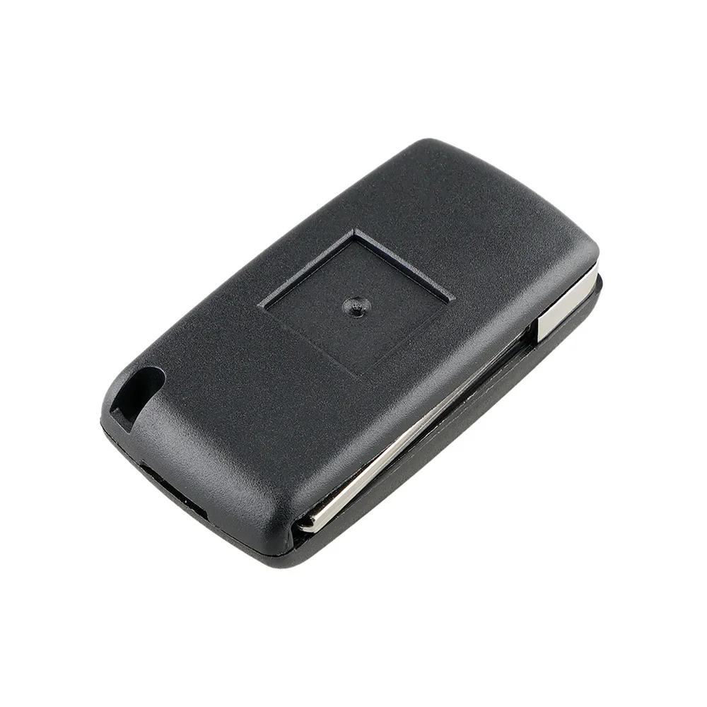 Key Case 4 Buttons Flip Folding Remote Key Fob Shell For Peugeot 1007 For Citroen C8 Uncut Blade With Groove CE0523