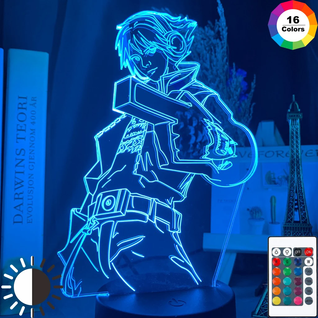 Детский ночсветильник Лига Легенд Ezreal декоративная светодиодная лампа с