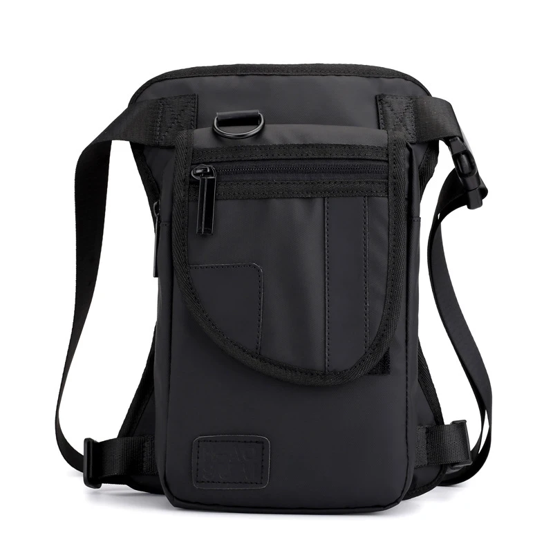 Fashion Nylon Men Drop LegsBag Fanny Pack Tactics Motorcycle Riding Crossbody Bags High Quality Waterproof Thigh Belt Waist Bag |