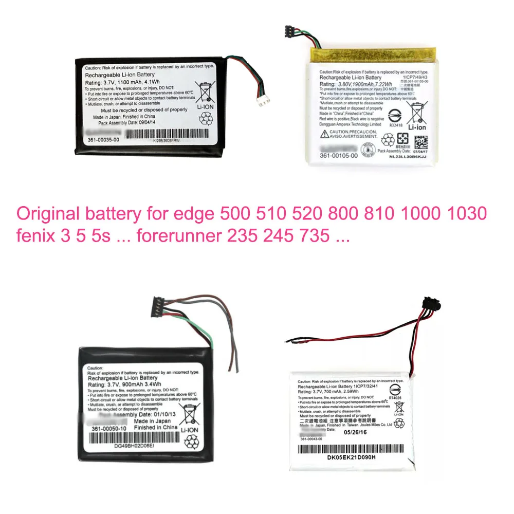Аккумулятор для garmin edge 500 510 800 810 1000 fenix 3 5 5s 5x pioneer 1030 235 | Компьютеры и офис