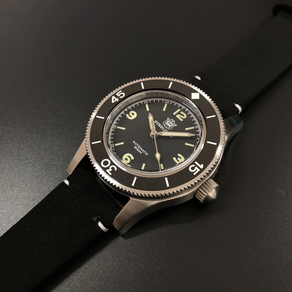 SD1952 Нержавеющая сталь 300M Водостойкий керамический безель Steeldive NH35 Dive Watch - Цвет: NO.9 No date