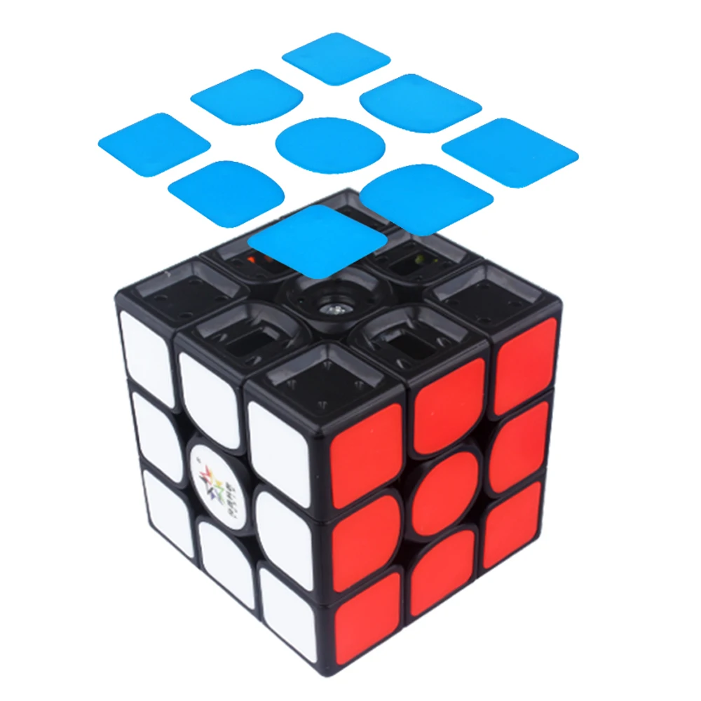 Yuxin Kylin v2 M 5,7 см 3x3x3 Магнитный магический куб Zhisheng волшебный куб Speedcube Развивающие игрушки для детей мальчиков