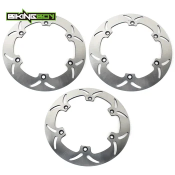 

BIKINGBOY Front Rear Brake Disks Discs Rotors For Honda GL 1500 Goldwing 90 91 92 93 94 95 96 97 98 99 00 L A Interstate I SE