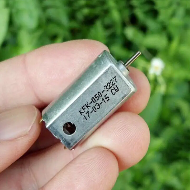 Mini FK-050 HM Motor DC 3V-4.2V 3.7 25200RPM Micro Small 050 Motor Strong Magnetic High Speed Carbon Brush RC Toy Airplane Model