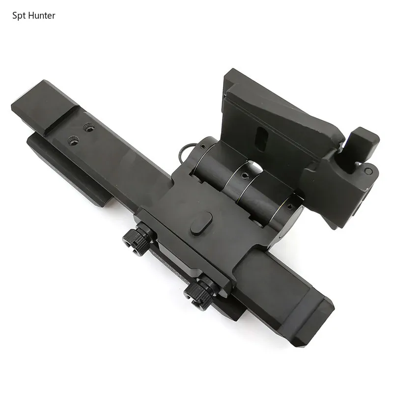 

Tactical Magnifier Flip Mount Flip-To-Side Quick Detach with 5/8 inch Riser for EOTech G23 G33 Fits 20mm Picatinny Rail scope