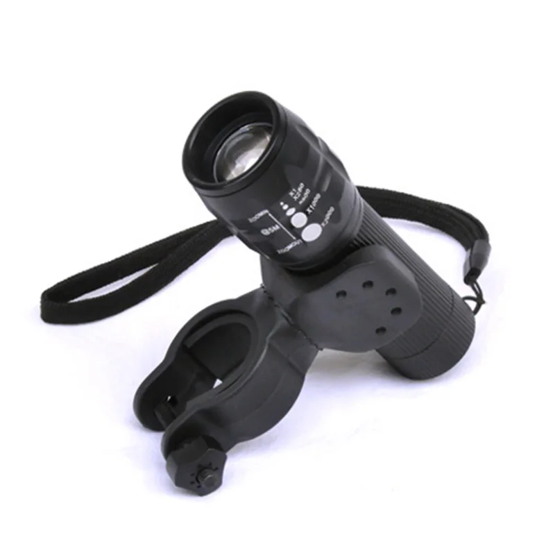 

Bicycle Front Light Bracket 2.5 360 Torch Clip Mount Flashlight Holder Rotation With Antiskid Rubber Gaskets Rotating Light Clip