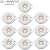 Chassis Mount 9pin Ceramic Vacuum Tube Socket Base FOR 12AX7 ECC82 6922 EL84 6DJ8 12AU7 12AT7 Hifi Audio Guitar Tube AMP DIY 10P 2