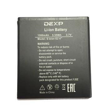 

For Dexp S Ixion E2 4 E24 Li-polymer Batteries For Dexp S Ixion E2 4 E24 1500mAh Replacement Cell Phone Battery