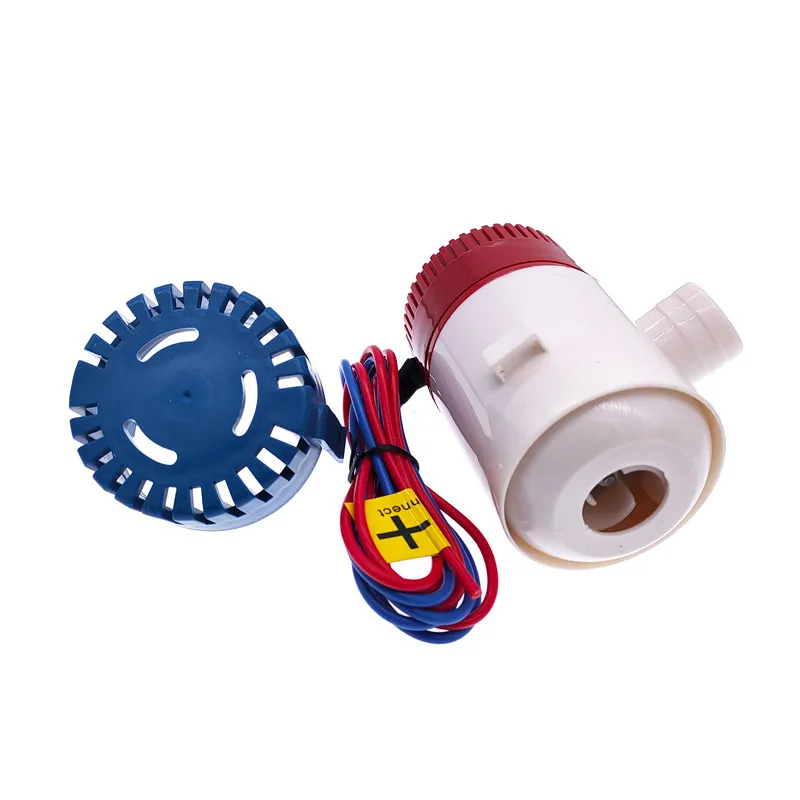 รูปสินค้า ปั๊มน้ำท้องเรือ 1 ชิ้น 12V 24V 1100gph 750gph พร้อมสวิตช์ลูกลอย ใช้สำหรับเรือ เครื่องบินน้ำ บ้านเคลื่อนที่ เรือบ้าน