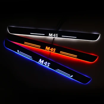 

AOGENIU LED Door Sill Streamed For INFINITI M45 2005-2014 Scuff Plate Acrylic Door Sills Car Sticker Accessories
