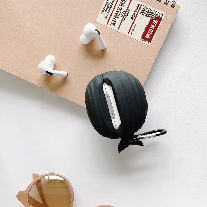 Для AirPod 1 2 Чехол 3D японский аниме мультфильм ниндзя Мягкий силиконовый чехол для наушников для Apple Airpods Pro 3 чехол с крючком