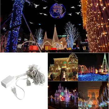 

10M 100 LED Bright Charming Fairy String Light Party Decor Waterproof Lamp 110V