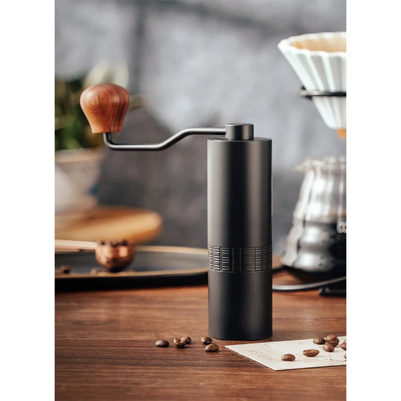 25g Manual Coffee Grinder Hand Crank Coffee Grinders Mill with Stainless Steel Burr Suitable for Camping & Home 2 Colors to Choo hornet heavy zinc alloy grinder 80 mm 4 parts grinders with 78mm rolling holder