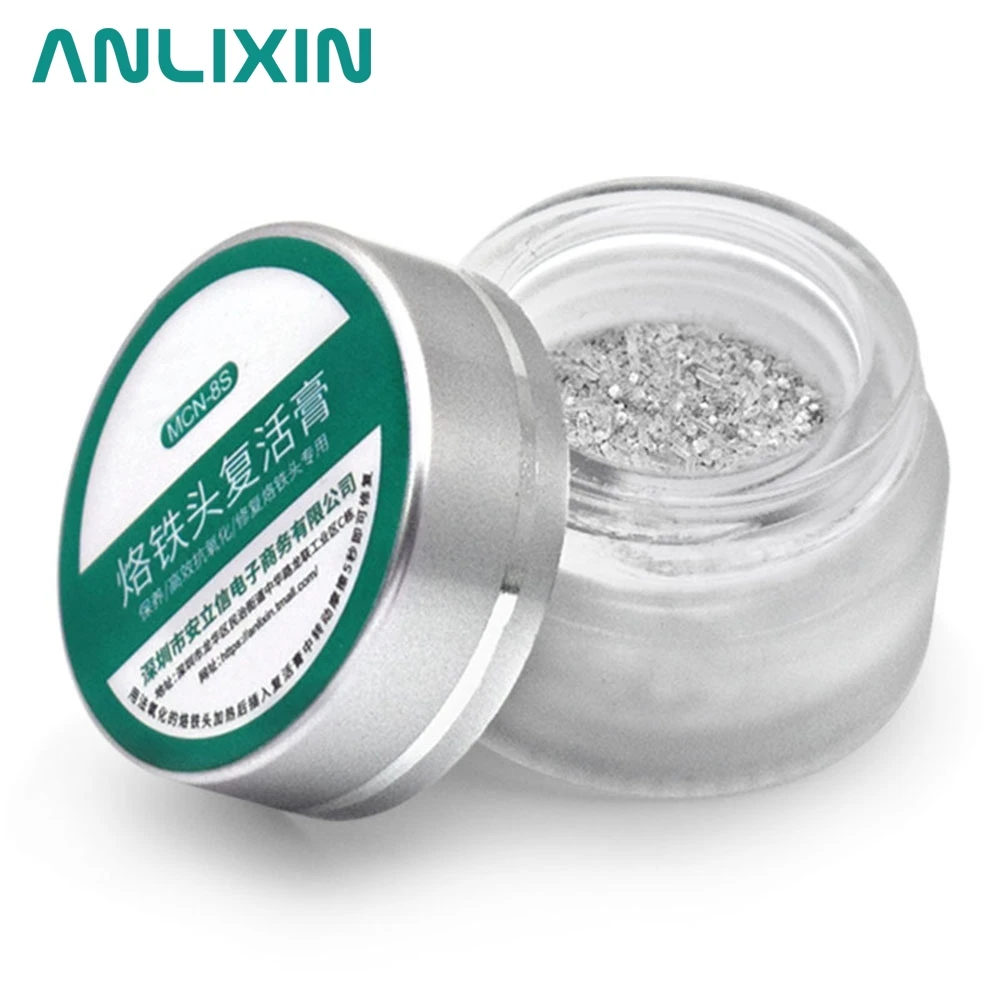 Soldering Tip Refresher Clean Paste For Oxide Solder Iron Tip Head Resurrection Cream Clean Paste Soldering Accessory flux core welding