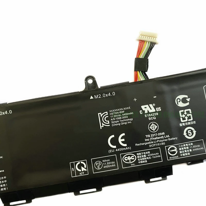 Bateria do Portátil cp para Elitebook Cc03xl 53wh 4400mah 830 835 840 845 g7 Hstnn-lb8q Ib9h B9f L776061c2 421 L7855005 - Imagem 2