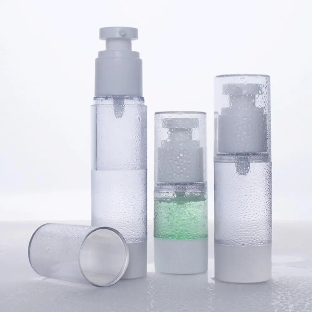 15ml 30ml 50ml Travel Lotion Bottle Container Clear Spray Bottle Makeup Refillable Bottles