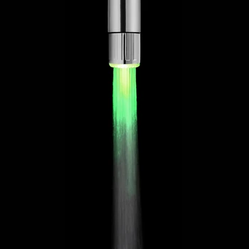 

Kitchen Sink Faucet 360 °Faucet Household Faucet Retro Faucet Creative Waterfall LED Luminous wash Faucet