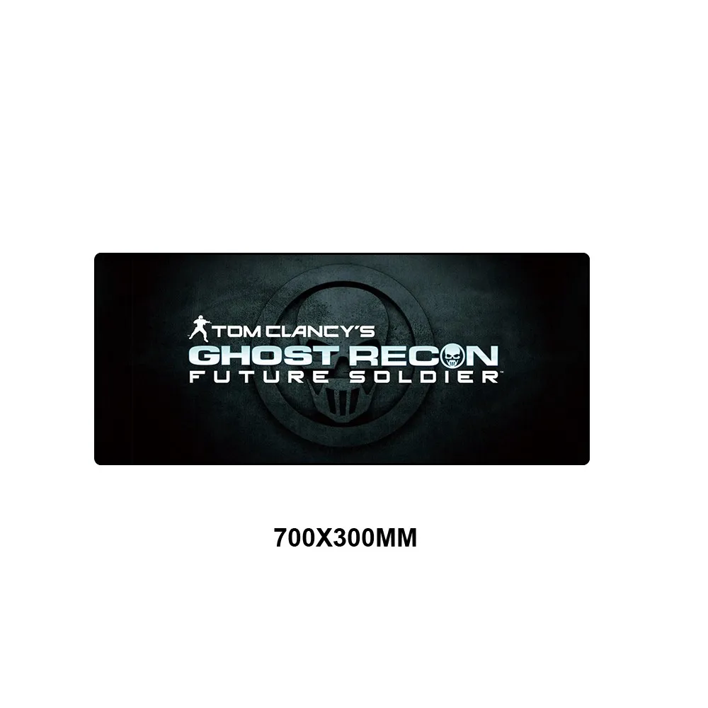 Большой коврик для мыши Ghost Recon, комфортный коврик для мыши, игровой коврик для мыши, резиновый компьютерный коврик, компьютерные аксессуары, игровой коврик для CS: GO - Цвет: HXLS-007