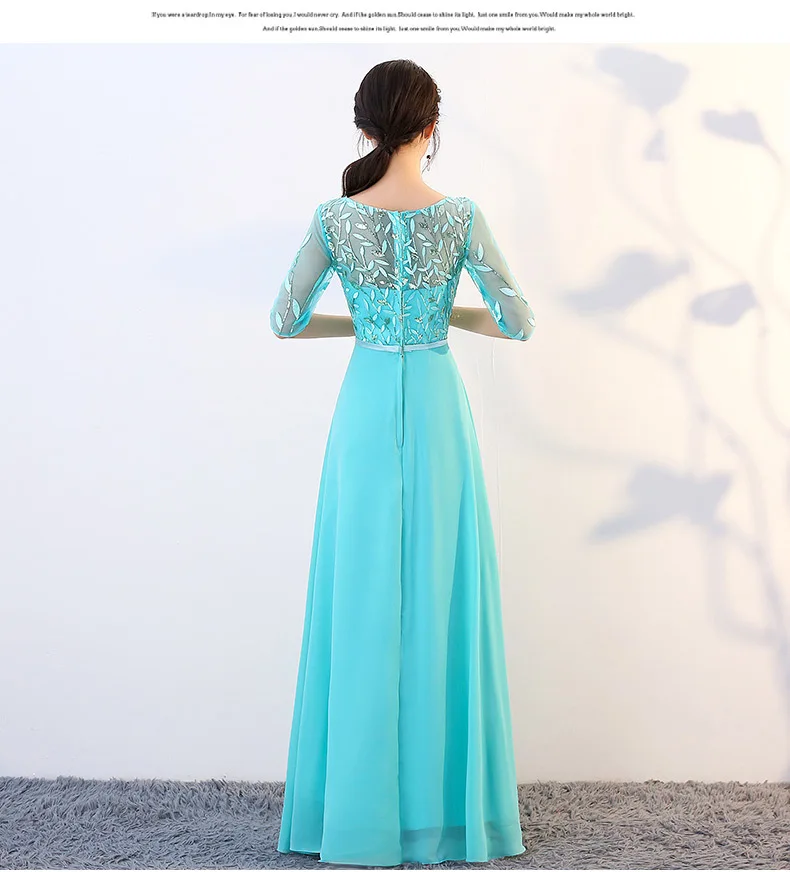 BSHS-11# шифоновые платья подружки невесты, длинные, винно-красные, серебристые, серые, синие, цвета шампанского, вечерние платья на свадьбу,, на Рождество