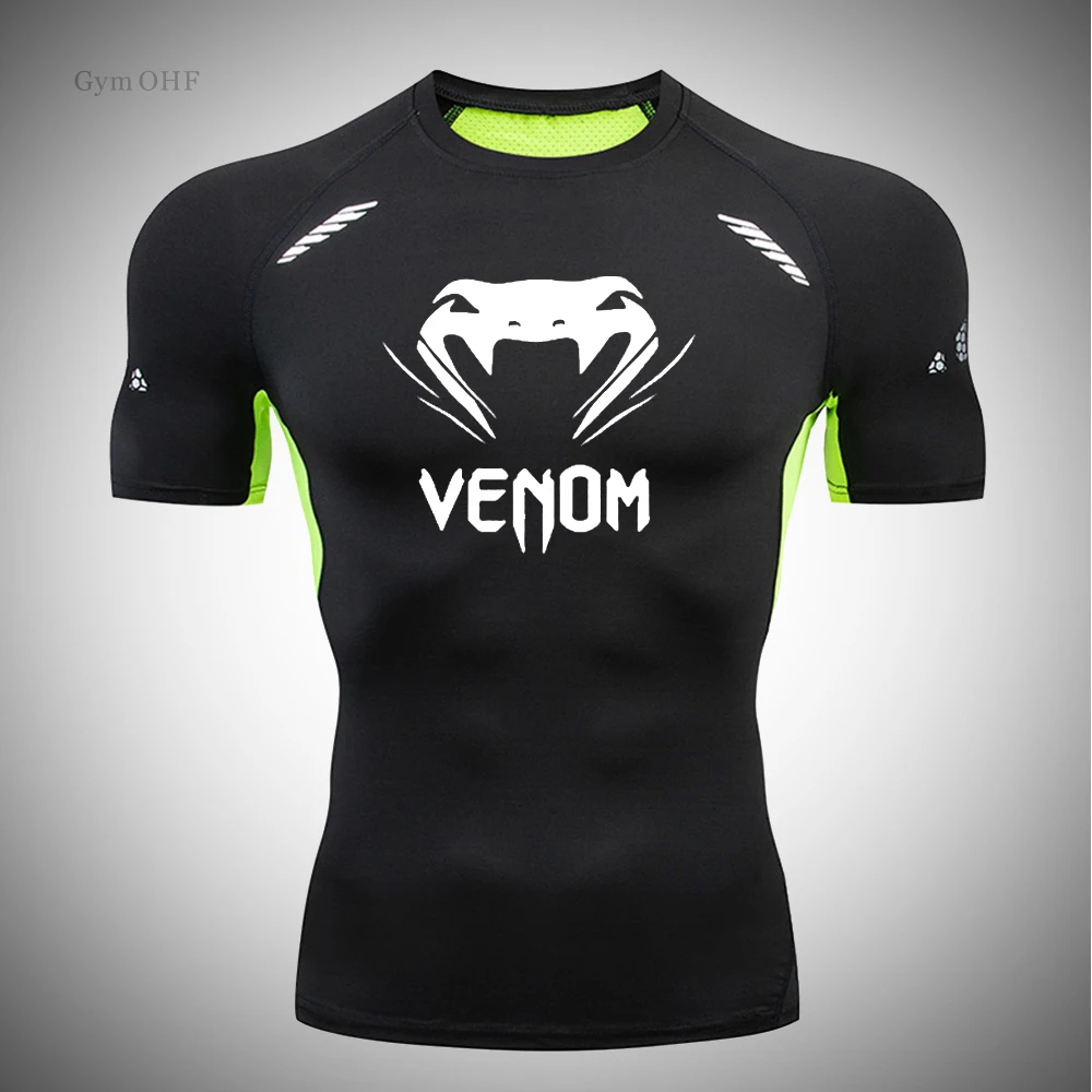 Мужская компрессионная футболка для MMA Rashguard бокса мужчин s Муай Тай кикбоксинга