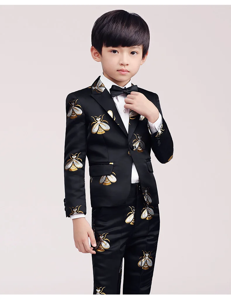 80% OFF FROM ONLY £5 PAGE BOY BLACK 3/4 LENGTH LITTLE BOYS WEDDING JACKET 