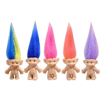 

5pcs/set Anime Figurine Doll Soft Plush Mini Figure Toys Magic Fairy Hair Wizard Kids Toys Best Gift