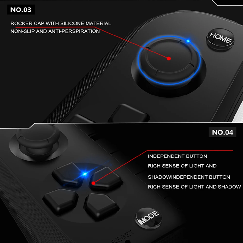 Для Saitake STK7007F беспроводной Bluetooth геймпад контроллер Телескопический игровой джойстик для samsung Xiaomi huawei Android Phone PC