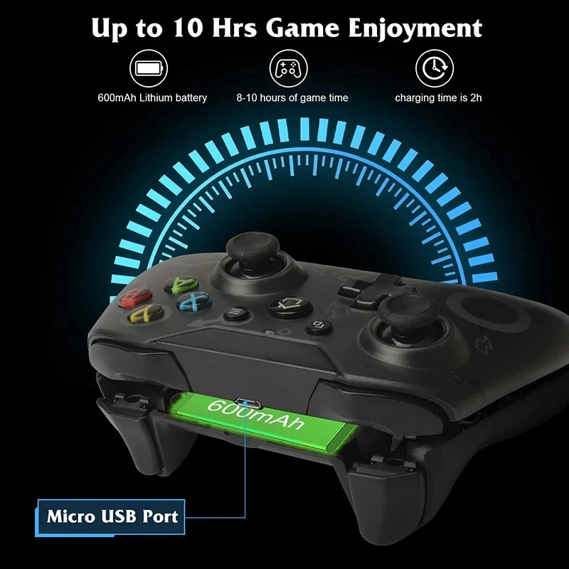 Xbox One /One S/One X/P3 ܼ ӿ 2022 New 2.4G  Ʈѷ Xbox One PS3 PC Windows 7/8/10  ̽ƽ  е