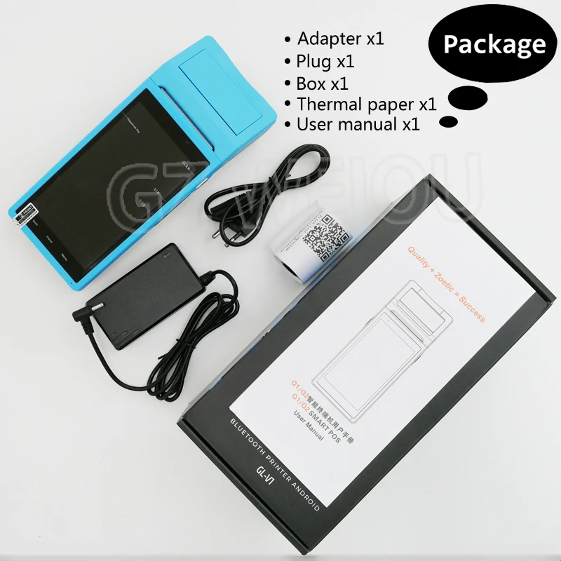 Поддержка E Boleta Loyverse POS System Terminal PDA 4G wifi 58 мм со встроенным термопринтером и