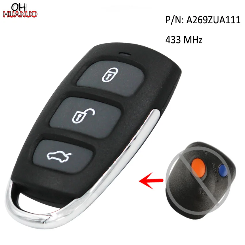 Upgraded Remote Car Key Fob 433 MHz for Subaru Baja Forester Impreza Legacy Outback P/N: A269ZUA111 | Автомобили и мотоциклы