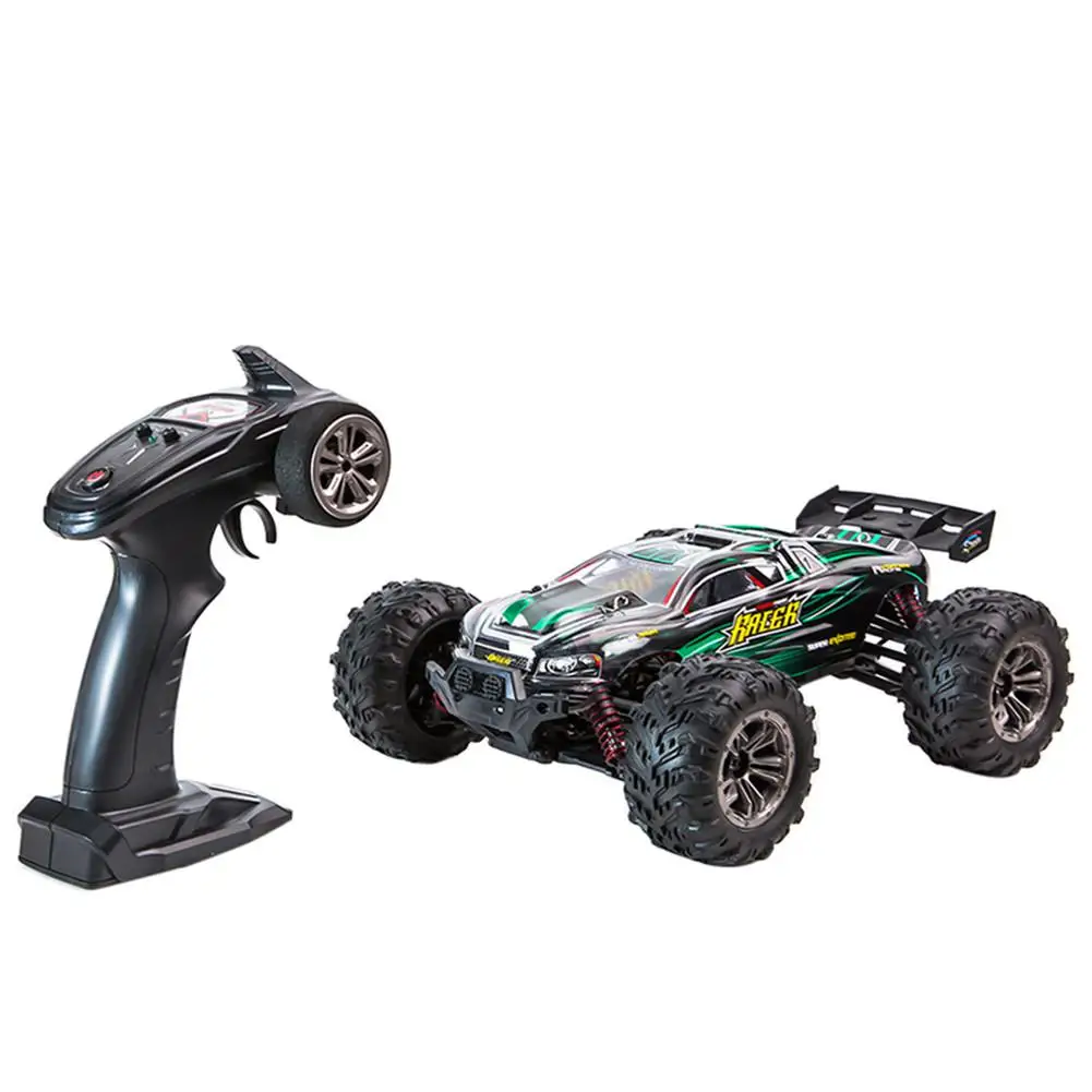 MeterMall 1/16 2,4 г 4WD 32 см Spirit Rc автомобиль 36 км/ч Bigfoot внедорожный грузовик RTR игрушка 9136 - Цвет: green