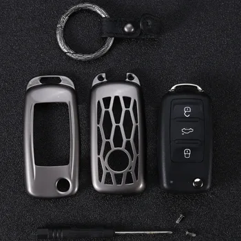 

Car Key Case shell For Volkswagen Passat CC POLO Golf tiguan Gol CrossFox Plus Eos Scirocco Beetle For Skoda Octavia