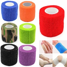 Горячая Распродажа, повязка, цветная, 5 см X 4,5 М, Спортивная, травмированная, защита мышц, ленты для защиты здоровья, водонепроницаемая и дышащая, TSLM2