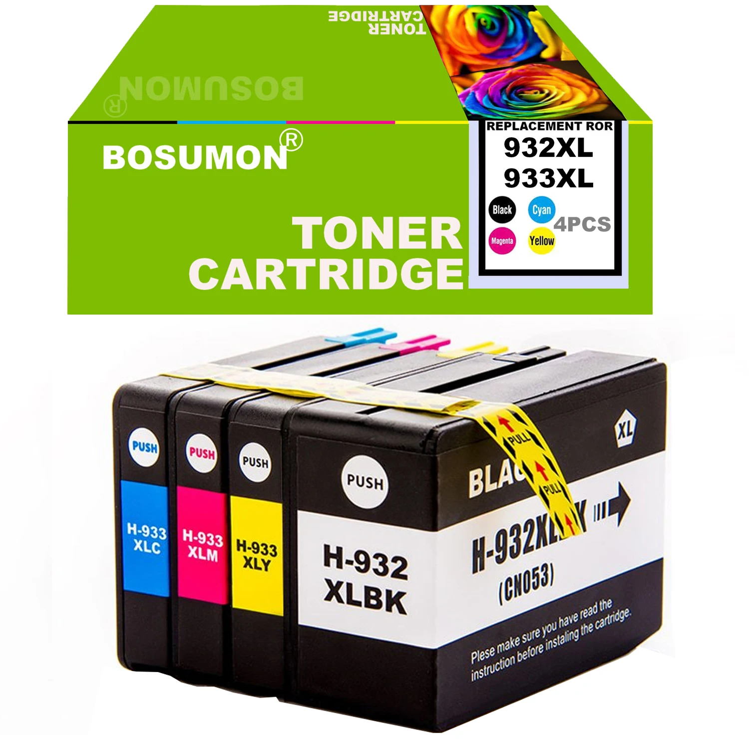 

1set 932XL 933 for HP932 933XL replacement Ink Cartridge for HP Officejet 6100 6600 6700 7110 7610 7612 Printer