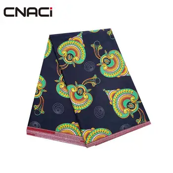 

CNACI Popular African Ankara Fabric Veritable Real Wax Prints Tissu Africain Polyester Material African Wax Prints Fabric Ankara