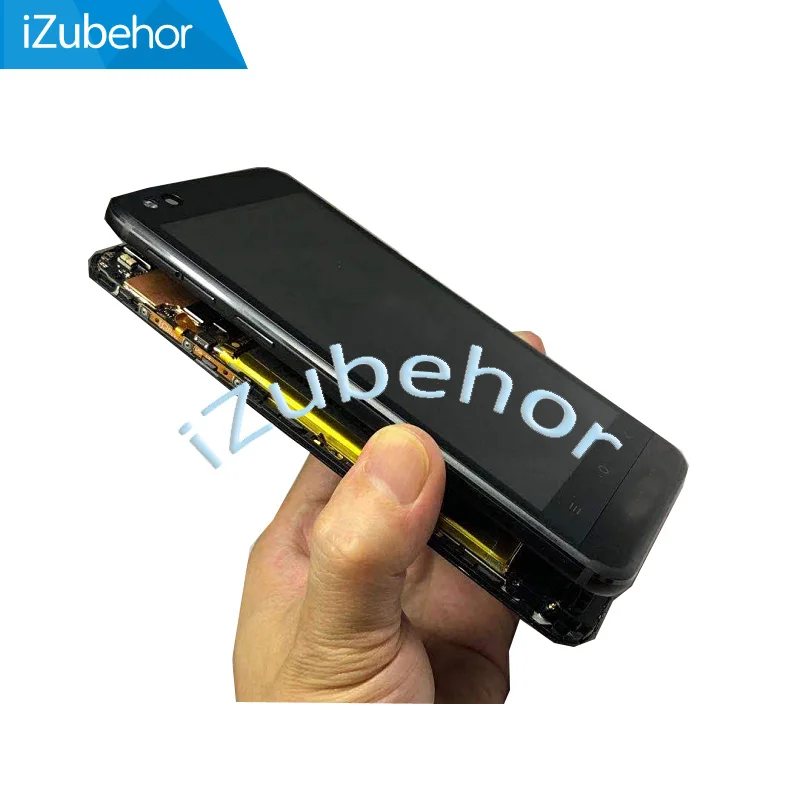Сменный сенсорный ЖК экран 5 дюйма с рамкой для YotaPhone 3 Yota 3|Экраны мобильных