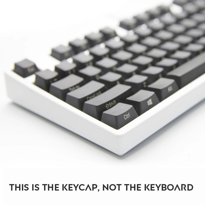 Боковая печать PBT OEM Height Keycaps 104 клавиш может окрашивать набор клавишных колпачков для клавиатура с подсветкой Keycap