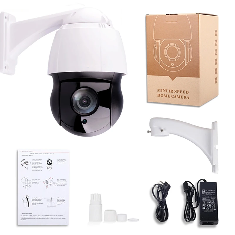 1080P 2MP PTZ IP камера POE Onvif металлический корпус 30X зум высокая скорость купольная камера H265 CCTV камера безопасности наружная 5MP