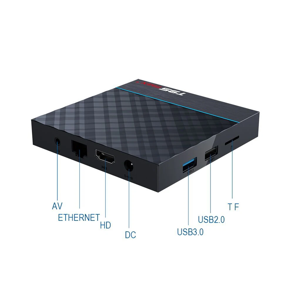 T95 MAX PLUS T95 Z плюс Смарт ТВ коробка 16/32/64GB Android 7,1/9,0 4K ТВ коробка 2,4 г/Wi-Fi 5 ГГц BT4.0 набор коробка T95 media Player