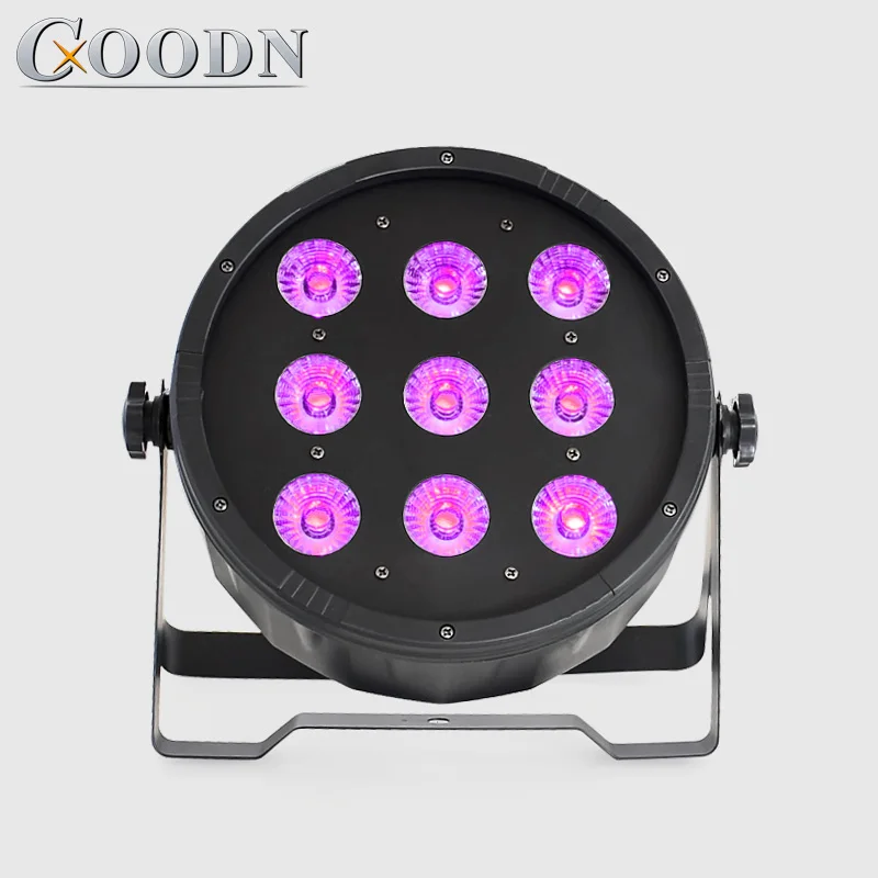 Светодиодный par-прожектор rgbw 9x12 Вт моющийся dmx моющийся светильник led плоский par led dj оборудование диско dj светильник s