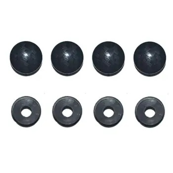 

1 Set 8 Pcs ABS Chrome License Plate Frame Screw Nut Caps+Bolt Cover Set For Car Truck