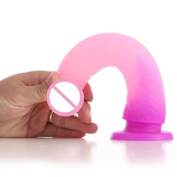 2021 Pink Dildo For Women Silicone Huge Dildo Realistic Female Masturbation Penis Adult Sex Erotic Toys Anal Plug 2