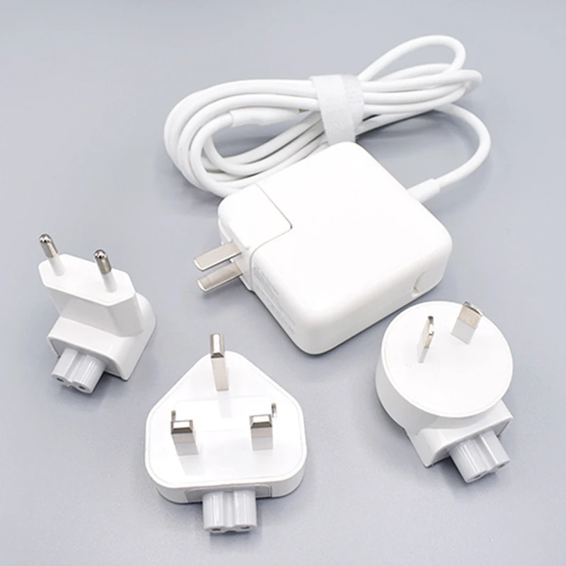 USB-C адаптер питания 30 Вт 45 Вт 65 Вт 87 Вт EU US AU UK вилка Быстрая зарядка для зарядки мобильного компьютера зарядное устройство Портативный интерфейс type-c