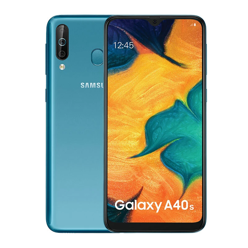 Скидка Мобильный телефон samsung Galaxy A40s, 6 ГБ ОЗУ, 64 Гб ПЗУ, 6,4 дюймов, 4G LTE, Android, мобильный телефон, 5000 мАч, смартфон
