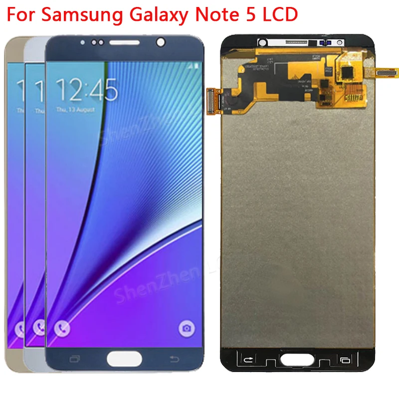 

100% Tested N920F LCD For Samsung Note 5 LCD Display Touch Screen For Samsung Note5 N920 N920F N920P N920A N920C LCD Display