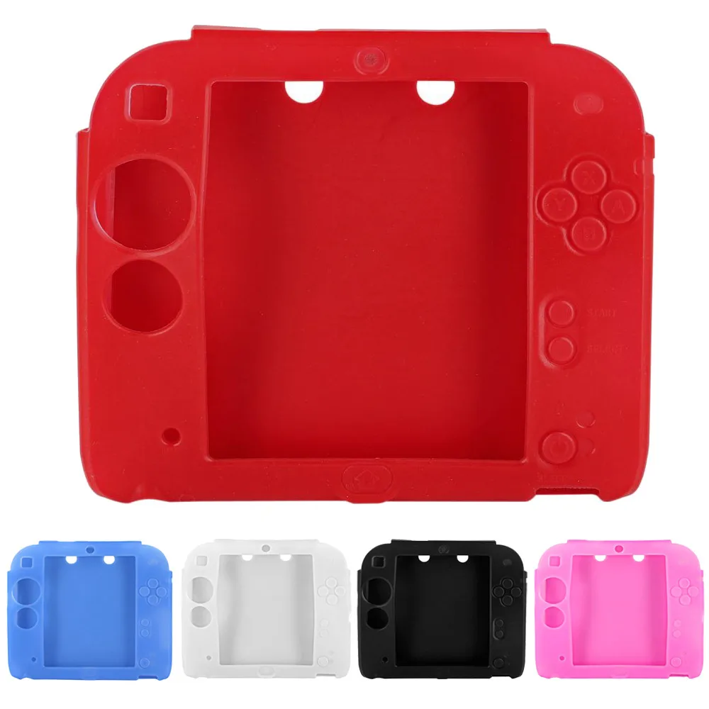 Anti-Slip Silicone Bumper Case Protective Full Body Cover Skin For Nintendo 2DS