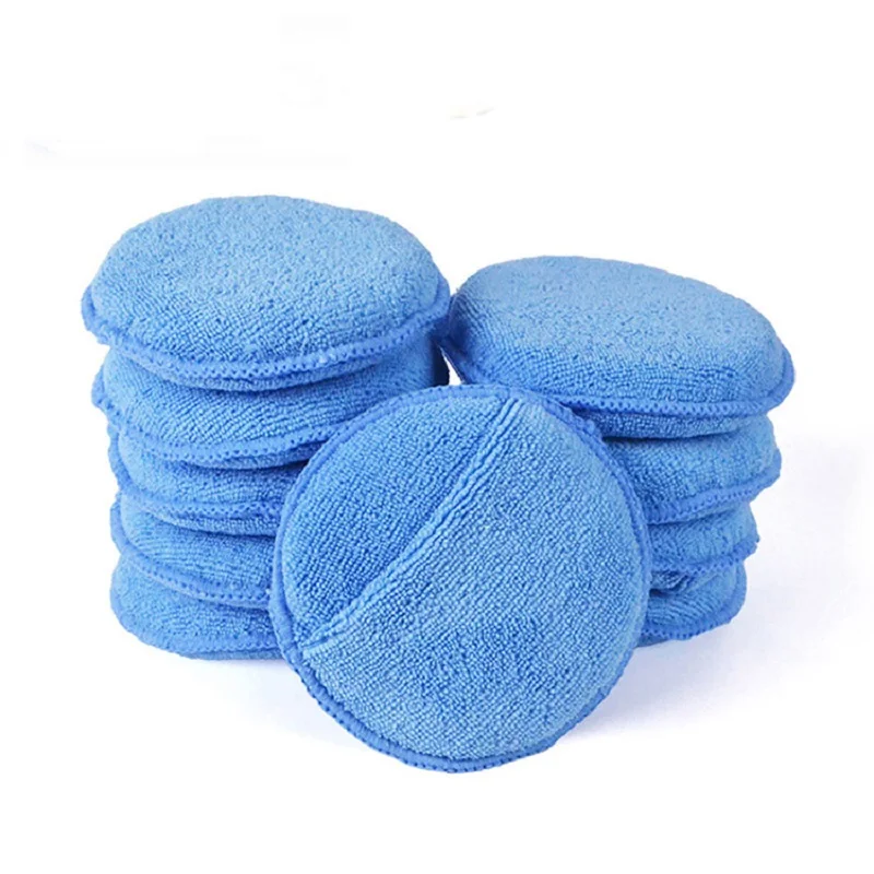 Microfiber car wax foam polish applicator pad polishing sponge | Автомобили и мотоциклы