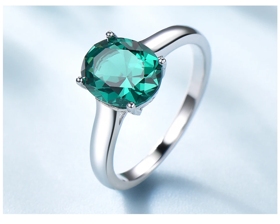 UMCHO  Emerald    ring for women NUJ095E-1-app (5)